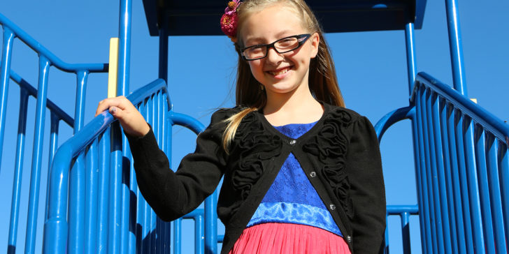 Krista: A child again Once a caregiver, this happy 10-year-old discovers the joy in childhood