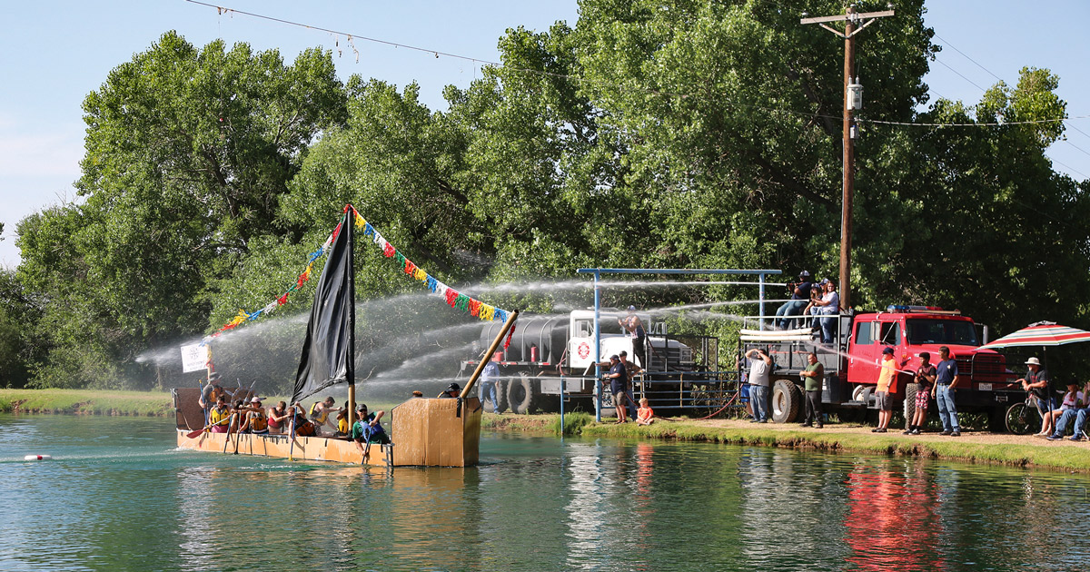Card Board Boat Race Activity