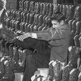 Cowboy icon and Cal Farley’s supporter, Roy Rogers offers tall boots to fill