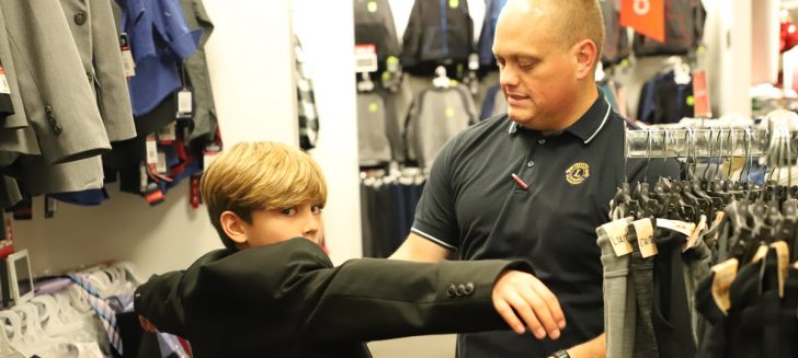 Boys Ranch children shop with Lions Club members for 50th year