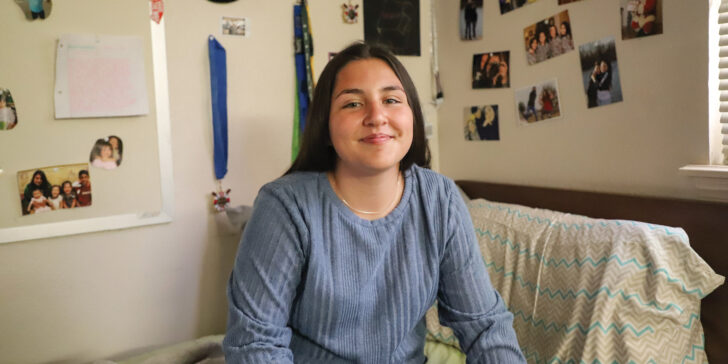 ‘Owning’ her past helps Abrial move forward